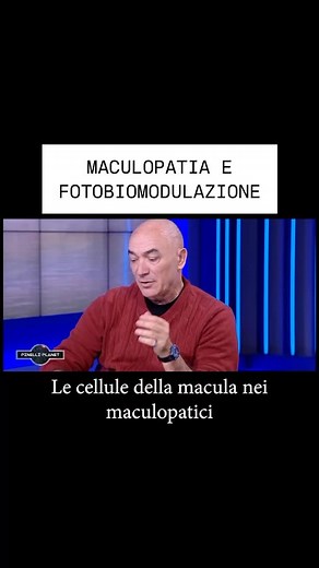 16K views · 122 reactions | In questo reel, il Dott. Roberto Pinelli esplora l’uso della fotobiomodulazione come approccio innovativo nel trattamento delle maculopatie, illustrando come questa terapia possa migliorare la salute retinica. Per informazioni o domande potete telefonare al numero 800 686 966. #maculopatia #fotobiomodulazione #robertopinelli #saluteretinica #terapieinnovative #telecolor | telecolor | Facebook