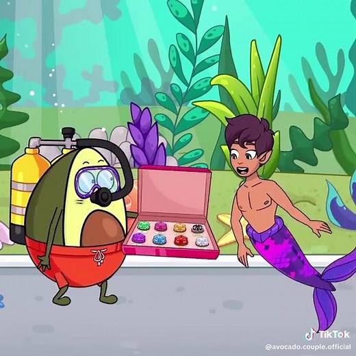 Cado Helps a Pregnant Mermaid in an Animated Adventure