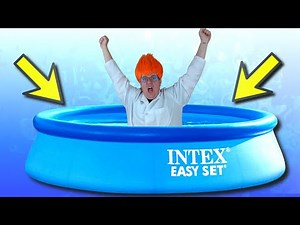 How to Setup Above Ground Pool - Easy Set Pool by Intex