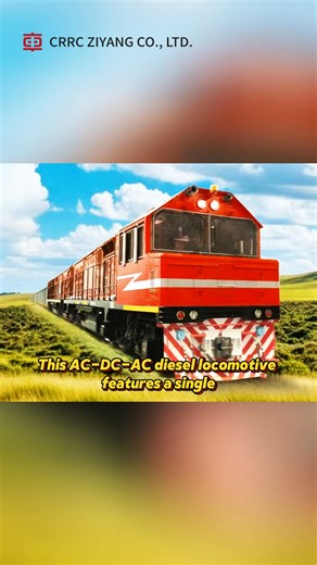 AC Traction Locomotive Platform | AC 20 Freight Locomotive 🚆⚡ The AC20 is an AC-DC-AC diesel locomotive with a single driver’s cab and outside corridor layout. 🛠️ It delivers 1550 kW service power with A1A-A1A axle arrangement, providing strong and steady traction. 💪 Starting tractive effort reaches 265 kN, continuous traction 190 kN, operating smoothly up to 120 km/h. 🚄 Designed for mainline freight, AC20 ensures reliability and efficiency for modern rail transport. 🌍 #CRRCZiyang #ACtracti