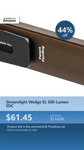 Streamlight Wedge SL 500-Lumen EDC