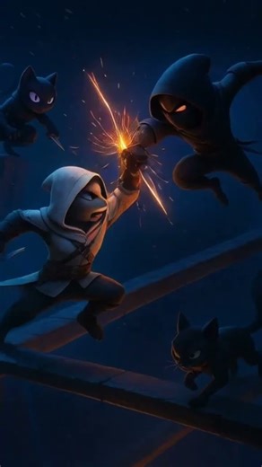 Assassin Cats: The Masked Kitten Assassin Revealed