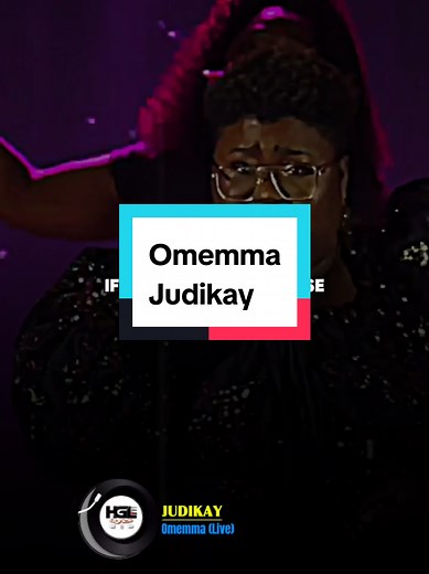 Omemma Live Performance by Judikay