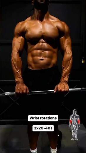 تمرين عضلة الساعد (الرست) Forearm muscle exercise (Rust)