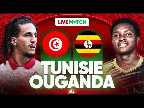 🔴🇹🇳🇺🇬 TUNISIE - OUGANDA LIVE / 🔥🇹🇳TAHIA TOUNES! / LES AIGLES ENTRENT EN LICE! / CAN 2025 / CAN 2026