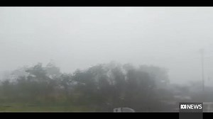 Tropical Cyclone Megan has eased into a category 1 system after crossing the Northern Territory coast and is set to be downgraded to a tropical low. The Bureau of Meteorology's Angus Hines says while winds are expected to weaken, heavy rain still threatens to cause flash and riverine flooding. Choose your news on the ABC NEWS app and stay in the know: https://ab.co/abcnewsapp | ABC News