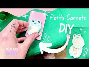 Tuto rapide et facile réaliser un carnet, post it, bloc-notes, memo pad, notepad diy