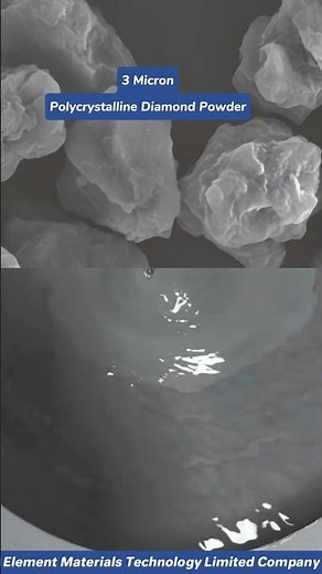 Polycrystalline Diamond Powder 3 Micron - Dispersibility Test #diamond #polishing