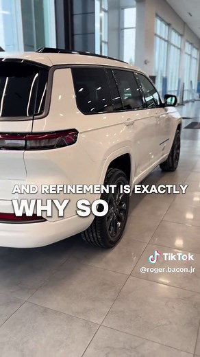 With no Overland trim for 2026, the Limited Reserve now sits right between Limited and Summit — and for most buyers, this is where the Grand Cherokee makes the most sense. Full Nappa leather, ventilated seats, panoramic sunroof, premium sound, real third-row usability, and up to 6,200 pounds of towing capacity. This is where luxury, capability, and value meet in the lineup. Experience the Difference. #RogerBaconJr #ExperienceTheDifference #JeepGrandCherokee #GrandCherokeeL #cartok