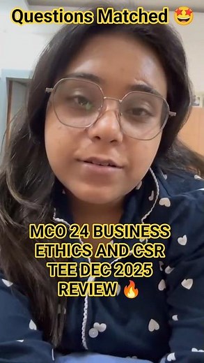 REVIEW 🔥 IGNOU MCO-24 | Top Exam Review Questions for TEE Dec 2025! 💡✨