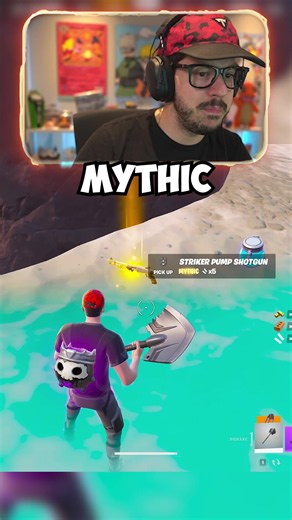 Mythic 200 Pump Shotgun! #fortnite #typicalgamer #clips #fyp | fortnite