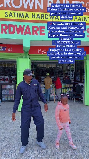 Quality Paints in Nairobi: Visit Satima Paints Hardware