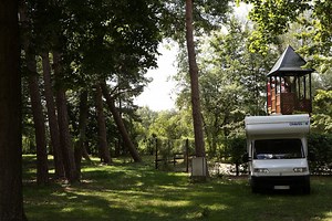 Boscamping direct aan de Auwaldsee in Ingolstadt