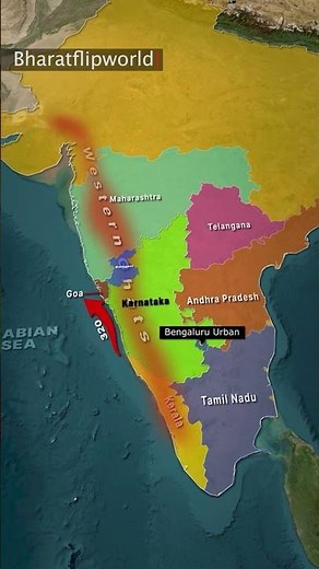 Karnataka Geography Explained Through Map | Indian Geography