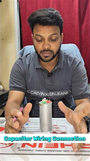 Compressor Wiring With Capacitor || Capacitor Wiring Karna sikhe #acrepair #airconditioner #acunit
