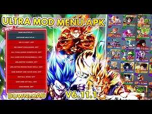 [NEW!] Dragon Ball Legends v6.11.1 Mod Menu Apk / 15+ Mod Menu Features / All Characters Unlocked