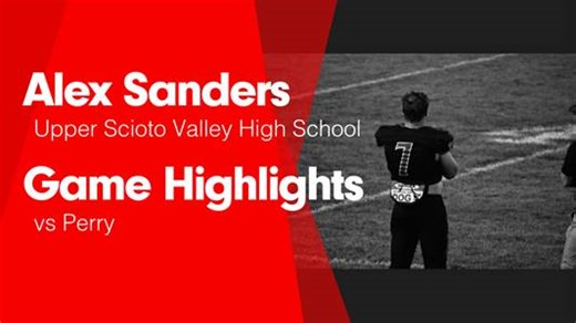 Alex Sanders Game Report: @ Ridgemont