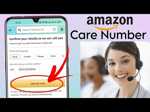 amazon customer care number | how to call amazon delivery agent