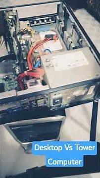 Desktop Vs Tower Computer 🖥️ || Which one you Purchase?|| #shorts