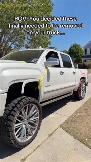 We had to do it with this truck #trucks #squattedtrucks #chevy #ford #liftedtrucks