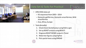 1. Phylogenetics & Phylogeography Practical - Overview
