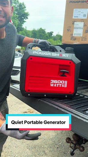 PowerSmart 3600 Watt Ultralight Quiet Portable Generator #generador #generator #outdoors #construction #dealsforyoudays