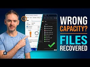 How to Recover Files from an SD Card or USB Drive That Shows the Wrong Capacity