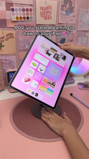 295K views · 5.8K reactions | Learning to draw on my iPad  using ArtWorkout app & apple pencil ✏️⁣ #ipad #ipadapp #applepencil #digitaldrawing #ipaddrawing #ipadart #digitalart | HappyDownloads | Facebook