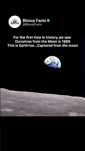 This is Earthrise…Captured from the Moon by NASA