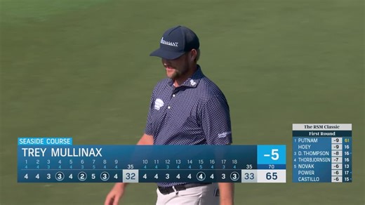 Trey Mullinax | Round 1 | 18th hole | Shot 3 | 2025 The RSM Classic
