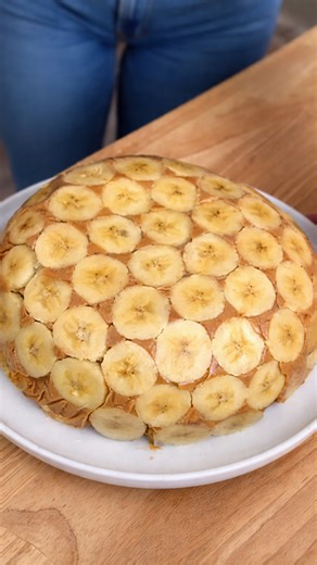 Cooking magic happened after she flipped it over slowly