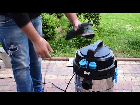 MacAllister Vacuum Cleaner 30L Unboxing and Test with water MEWVP30L - 1400