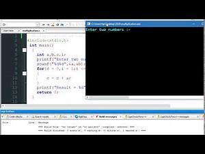 Multiplication of two numbers without using multiplication operator in C