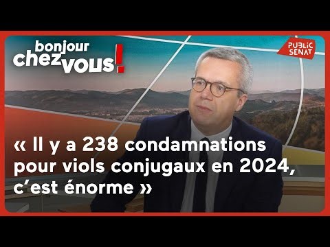 Jean-Baptiste Blanc: "There were 238 convictions for marital rape in 2024, that's enormous."