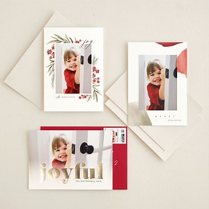 Holiday cards, DONE. ✔ Text your photo to 22737 and we’ll text you back 5 holiday card designs, selected especially for and styled with your photo—for FREE. Learn more → bit.ly/2XEg2TD | Minted | Facebook