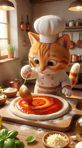 Milo Makes Pepperoni Pizza 🍕
