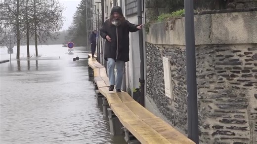Man swept away by river Loire as floods hit France