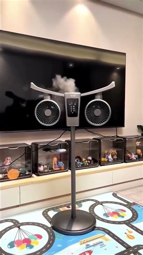 Smart Voice Fan & Humidifier #SmartHome #AirPurifier #VoiceControl