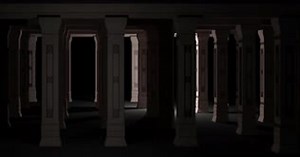 Light Passing 3D Room