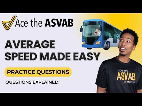 ASVAB Arithmetic Reasoning — Distance Rate Time & Word Problems Explained