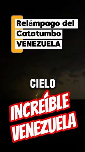 El lugar donde CAEN millones de rayos al año | Relámpago del Catatumbo / Venezuela ⚡