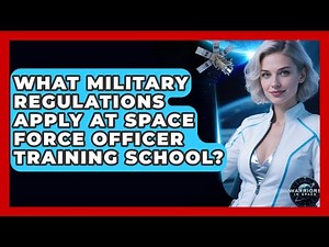 What Military Regulations Apply At Space Force Officer Training School? - Warriors In Space