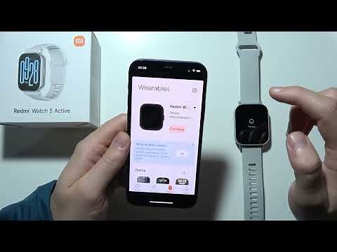 Redmi Watch 5 Active: How to Connect to iPhone (iOS)