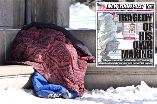 Exclusive | Homeless people didn’t get help in 96% of 311 calls made during NYC deep freeze: data