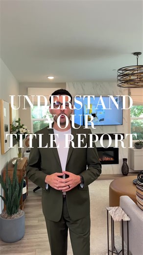 Understanding and reading through your title report as a real estate professional is key. As your rep, I’m committed helping you understand it to ensure a smooth transaction! 💼 #titleinsurance #realestate #realestateagent #yourtitlereperic #realtor #lawyerstitle