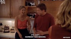 “Harmony has minions!?” #BellyLaughDay #BuffySlays20 | Buffy The Vampire Slayer