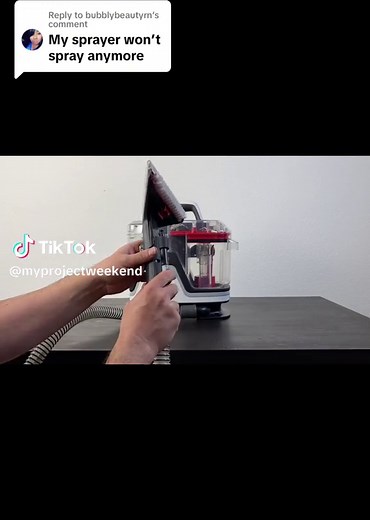 Replying to @bubblybeautyrn It might need to be primed again. Check out this video where I go over how to troubleshoot your Hoover Cleanslate if no water is coming out. #hoover #cleanslate #carpetcleaning #carpetcleaner