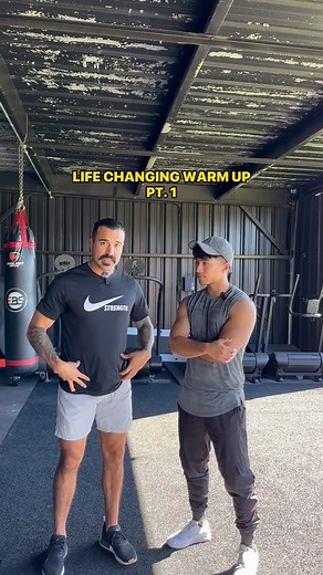 Part 1 of the RPR Warm Up (nervous system activation protocol)! This warm up is divided into 3 zones and this is the first part of this series! Try the muscle test first, then proceed with the warm up. Rib cage scrape - 10-30sec Sternum - 10-30 sec Deep belly breathes - 5-10 breathes Specific to hip flexor activation, find the activation point, follow along the video from there! This was ABSOLUTELY insane!! You have to try this! If you want to see how to warm up the glutes, comment: GLUTES! #RPR