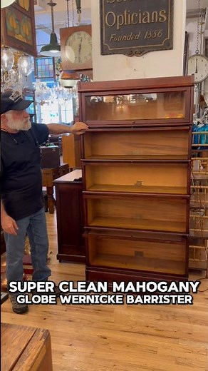 Super Clean Mahogany Barrister Bookcase!