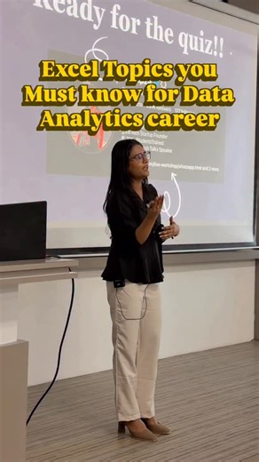 Dr. Aditi Gupta | 🚀 Excel Skills for Data Analytics in 2026 📊 Want to break into Data Analytics or Business Analytics? 🔥 Here are the MUST-KNOW Excel... | Instagram